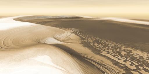 PIA13659: Mars Odyssey All Stars: Chasma Boreale