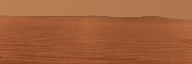 PIA13667: East Rim of Endeavour Crater in Opportunity's View, Sol 2407
