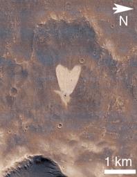 PIA13798: Heart-Shaped Feature in Arabia Terra