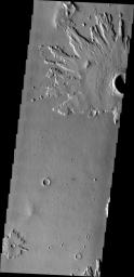 PIA13886: Crater Ejecta