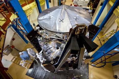 PIA13905: NASA's Juno Spacecraft Taking Shape in Denver
