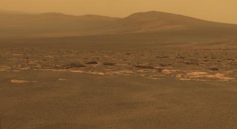 PIA14508: West Rim of Endeavour Crater on Mars