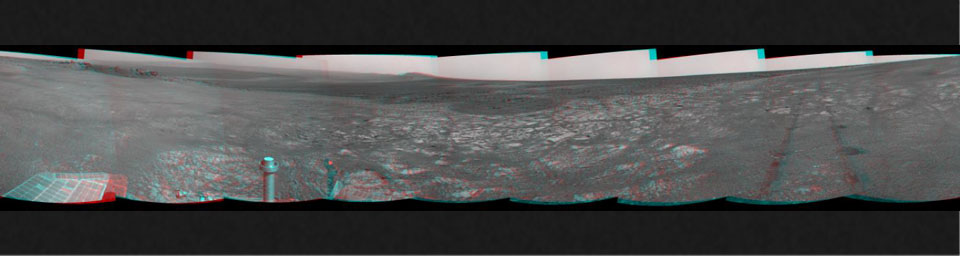 PIA14531: 'Spirit Point' Vista from Opportunity, in Stereo