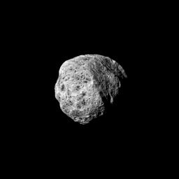 PIA14580: Spongy Hyperion