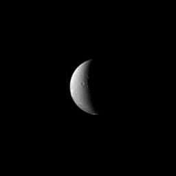 PIA14665: Dusk on Dione