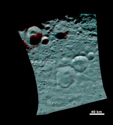 PIA14676: Anaglyph of the 'Snowman' Crater