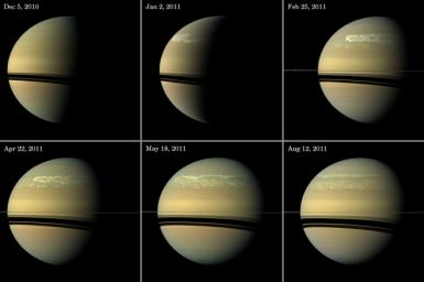 PIA14905: Chronicling Saturn's Northern Storm