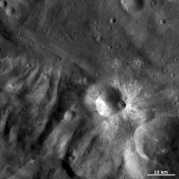 PIA15081: Bright Rayed Craters in Tuccia Quadrangle