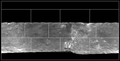 PIA15233: Map of Bright Areas on Vesta