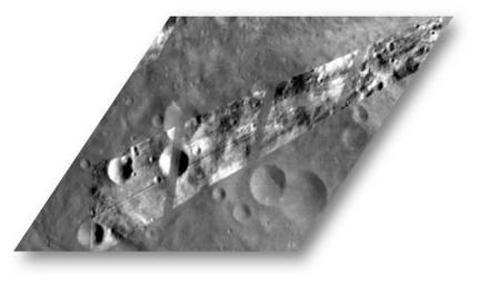 PIA15342: Small-scale Surface Variations Seen with Dawn's Visible and Infrared Spectrometer