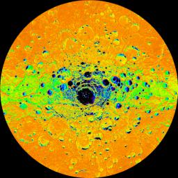 PIA15527: Illumination Map of Mercury's South Pole