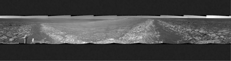 PIA16122: Opportunity's Surroundings on 3,000th Sol