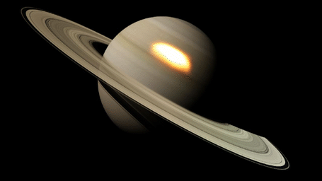 PIA16190: Infrared Hotspots in a Monster Saturn Storm
