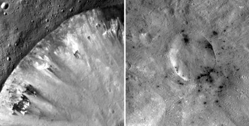 PIA16630: Dark Crater Rims