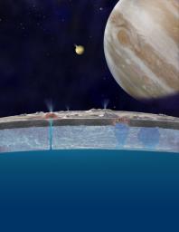 PIA16826: Taste of the Ocean on Europa's Surface (Artist's Concept)