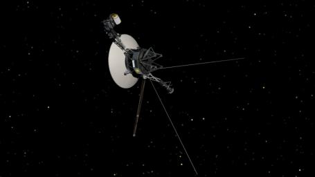 PIA17049: Voyager in Space (Artist Concept)
