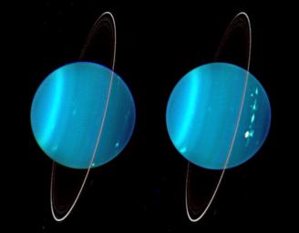 PIA17306: Keck Telescope views of Uranus
