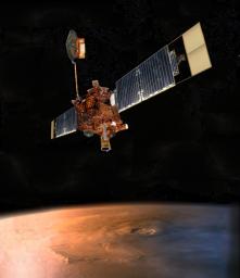PIA17486: Mars Global Surveyor (Artist's Concept)