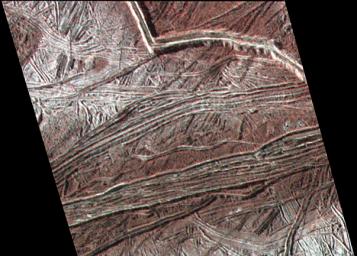 PIA17737: Cracks and Ridges on Europa