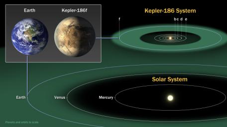 PIA18000: Kepler-186 and the Solar System