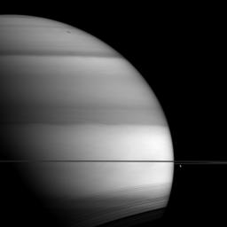 PIA18354: Methane Saturn