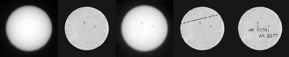 PIA18389: Mercury Transit of the Sun, Seen From Mars