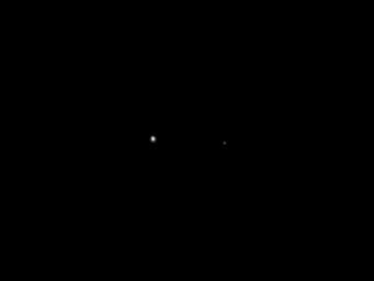 PIA18427: Juno's Post-launch view of Earth and Moon