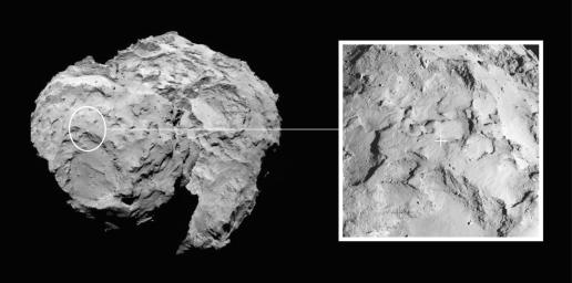 PIA18809: Rosetta Lander's Primary Landing Site