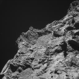 PIA18869: Rough Terrain on Rosetta's Destination Comet