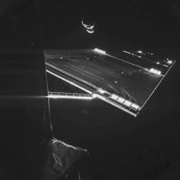 PIA18872: Rosetta Mission Selfie at 30 Miles