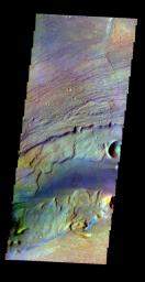 PIA19007: Kasei Valles - False Color
