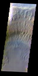 PIA19031: Ganges Chasma - False Color