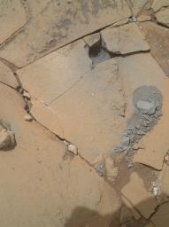 PIA19105: Results from Curiosity's Mini-Drill Test at 'Mojave'