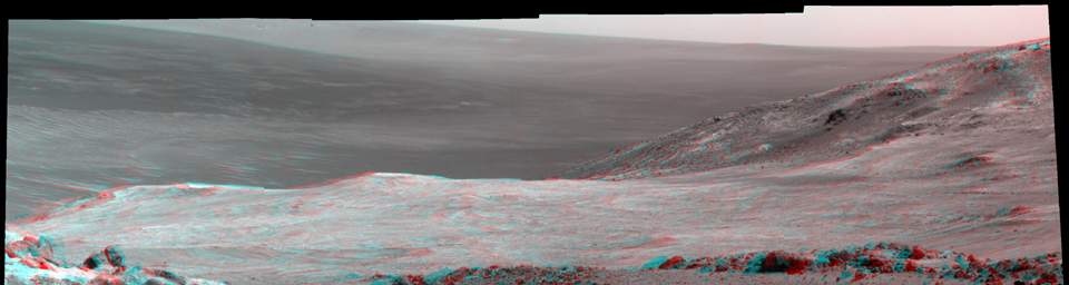 PIA19153: Mars 'Marathon Valley' Overlook, in Stereo