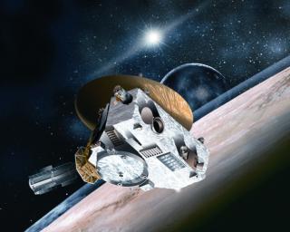 PIA19703: NASA Missions Have Their Eyes Peeled on Pluto (Artist's Concept)