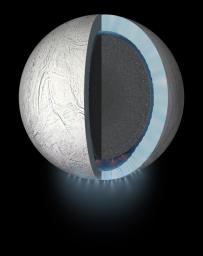 PIA20013: Enceladus (Artist Concept)