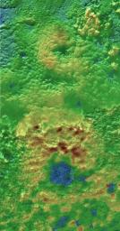 PIA20050: Ice Volcanoes and Topography
