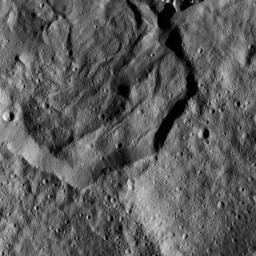 PIA20191: Messor Crater from LAMO