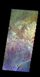 PIA20253: Terra Sabaea - False Color