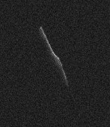 PIA20280: Elongated Asteroid Will Safely Pass Earth on Christmas Eve