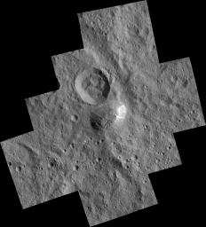PIA20348: Ahuna Mons Seen from LAMO