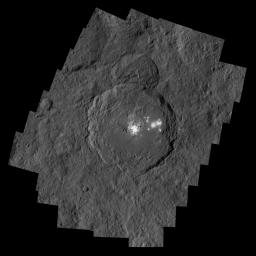 PIA20350: Occator Crater and Ceres' Brightest Spots