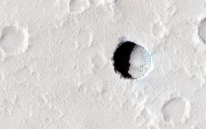 PIA20368: Pit Crater near Elysium Mons