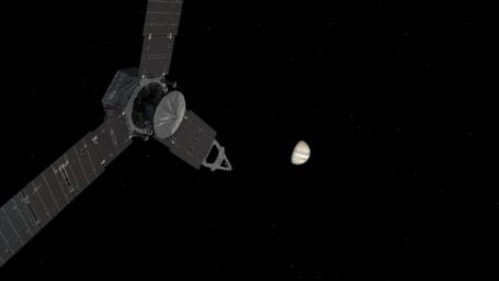 PIA20702: Juno Approaches Jupiter (Artist's Concept)
