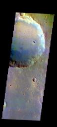 PIA20788: Bamba Crater - False Color
