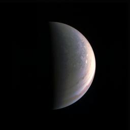 PIA21030: Closing in on Jupiter's North Pole