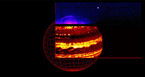 PIA21036: Juno Captures Jupiter's Glow in Infrared Light