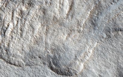 PIA21065: What Lies Beneath: Surface Patterns of Glacier-Like Landforms