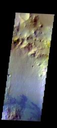 PIA21193: Gale Crater - False Color