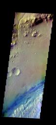 PIA21196: Gale Crater - False Color